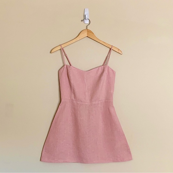 Reformation | Audrey Linen Mini Dress - Picture 2 of 9